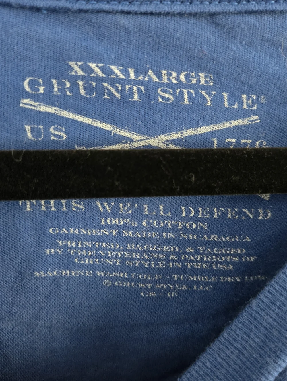 Grunt Style Liberty or Death T-Shirt 3XL Patriotic USA Flag Graphic Tee Men - Picture 4 of 4